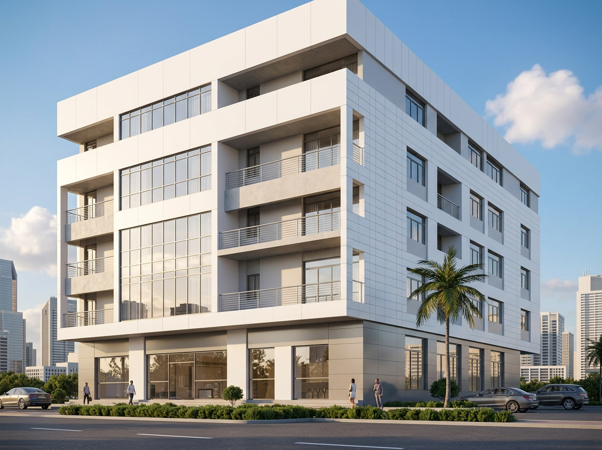 Photorealistic architectural visualization of Prestige Investments project 4